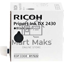 Краска Ricoh Priport Type 2430 (817222) 500 мл черный Краска Ricoh Priport Type 2430 (817222) 500 мл черный