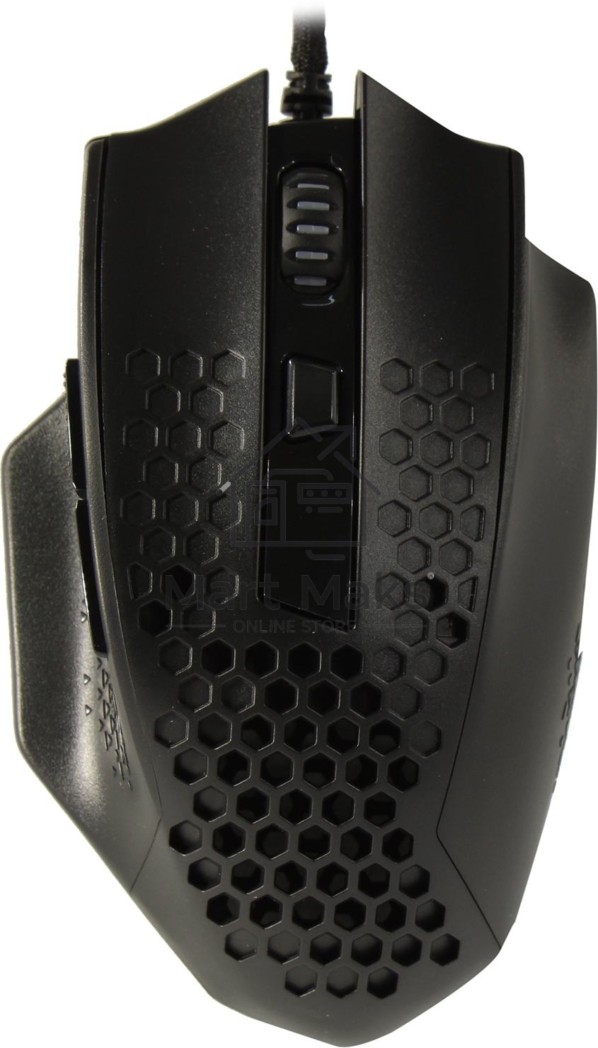 Мышь проводная Defender Redragon Bomber черный, 12400 dpi, USB, кнопки - 7