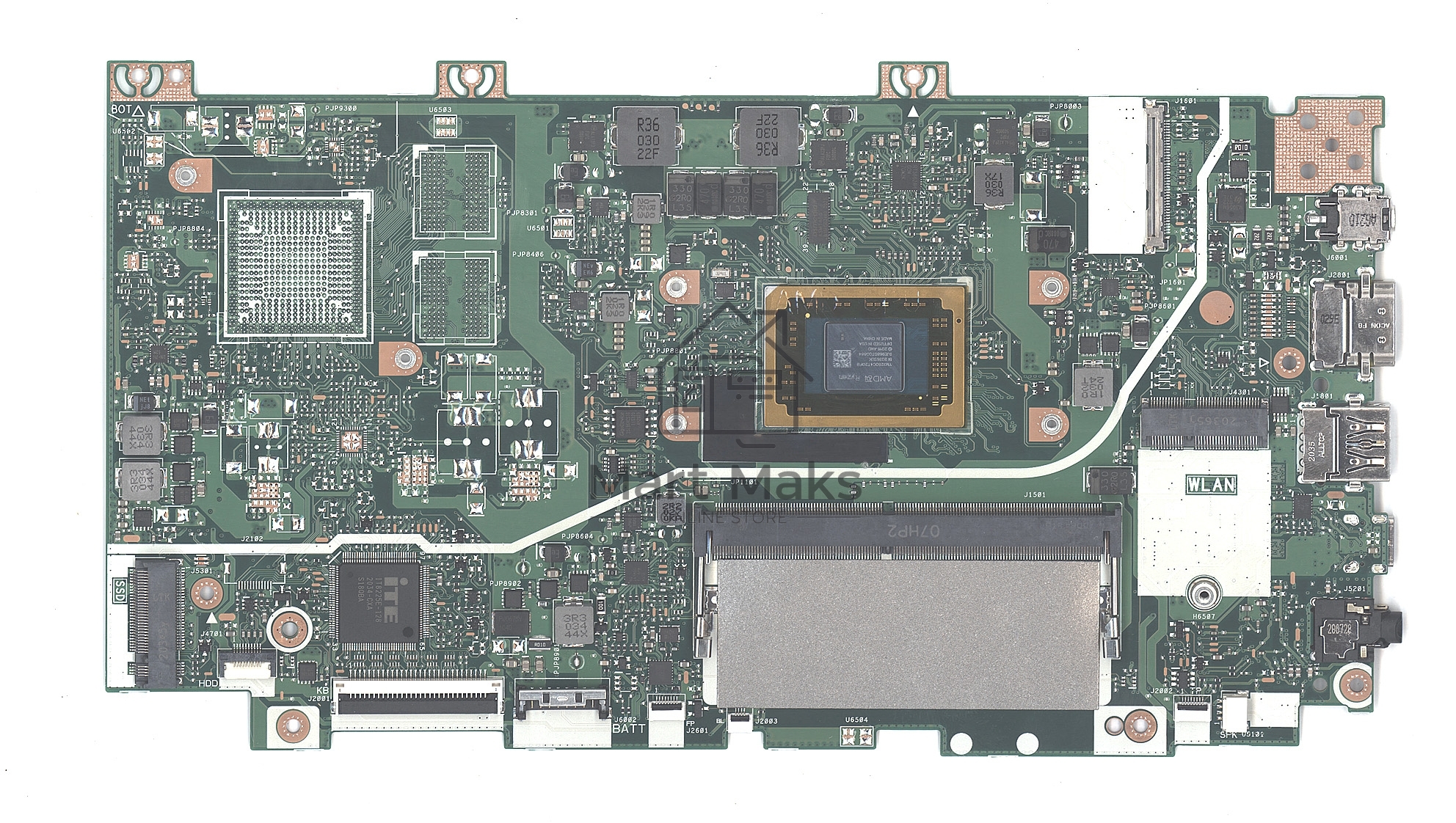 Материнская плата для Asus X412DA 4G/R3-3250U