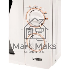 Микроволновая печь Mystery MMW-2013 белый, 20 л, 800 Вт, переключатели - поворотный механизм