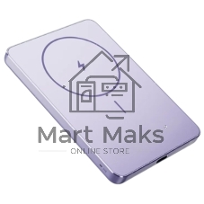 Портативный аккумулятор Xiaomi Super Slim Magnetic Power Bank 5000 Purple (BHR08PNGL)