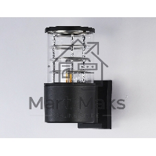 Светильник Ambrella light ST2522 BK/CL черный/прозрачный IP54 E27 max 40W 200*110*155