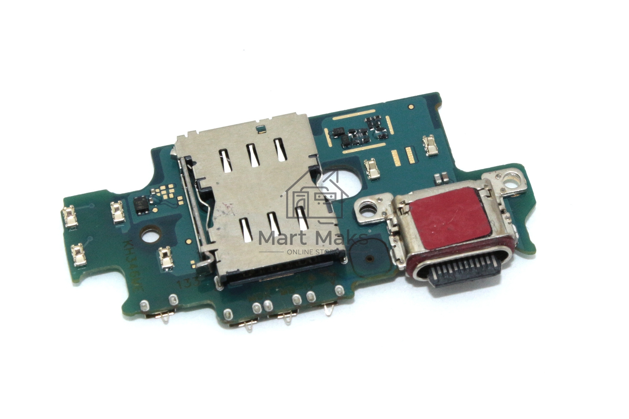 Нижняя плата (шлейф) с разъемом зарядки, SIM, микрофоном для Samsung Galaxy S24 Plus S926