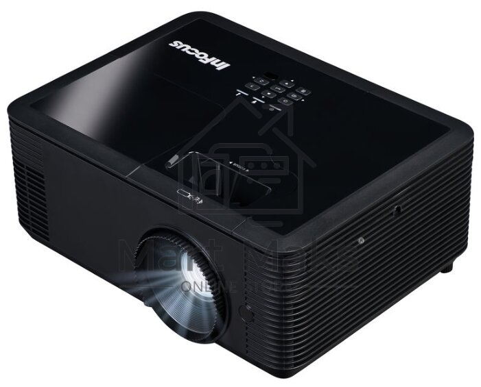 Проектор INFOCUS IN136 DLP, 4000 ANSI Lm, WXGA (1280x800), 28500:1, 1.54-1.72:1, 3.5mm in, Composite video, VGAin, HDMI 1.4aх3 (поддержка 3D), USB-A (для SimpleShare и др.), лампа 15000ч.(ECO mode), 3.5mm out, Monitor out (VGA), RS232, 21дБ, 4,5 кг