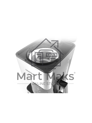 Кофеварка капельная Centek CT-1144 серебристый/черный, исп. кофе - молотый, 0.8 л, 680 Вт.
