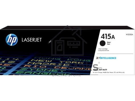 Тонер Картридж HP 415A W2030A черный (2400стр.) для HP LJ M454/MFP M479