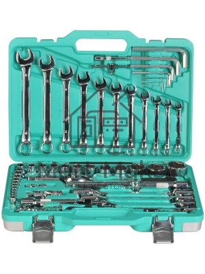 Набор головок и ключей 77 пред. УСИЛЕННЫЙ КЕЙС, МЕТАЛЛ. ЗАМКИ Sturm!