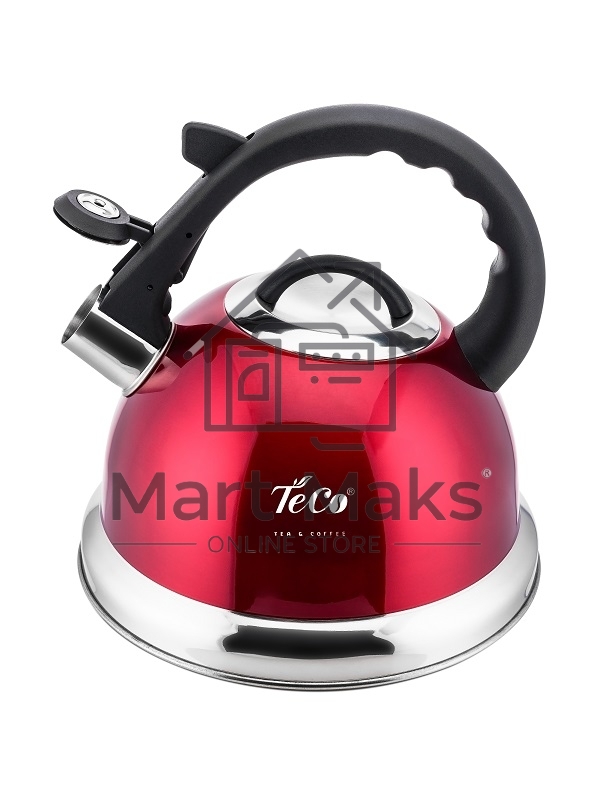 Чайник для плиты со свистком TECO TC-115-R 3,0л