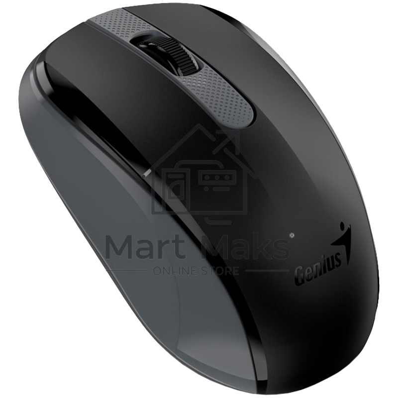 Мышь беспроводная Genius NX-8008S черный, 1200 dpi, радиоканал, USB, кнопки - 3