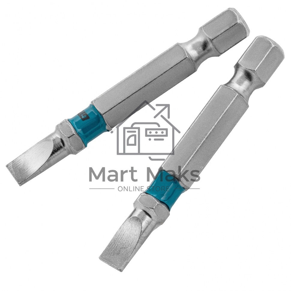 Набор бит GROSS SL5,0x50, сталь S2, 2шт 11376