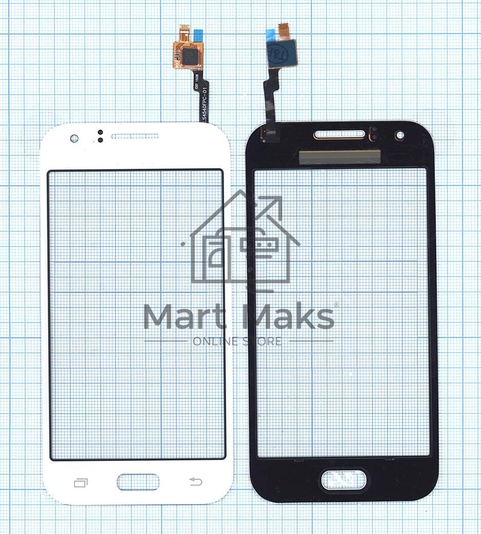 Сенсорное стекло (тачскрин) для Samsung Galaxy J1 Ace SM-J110H, белое