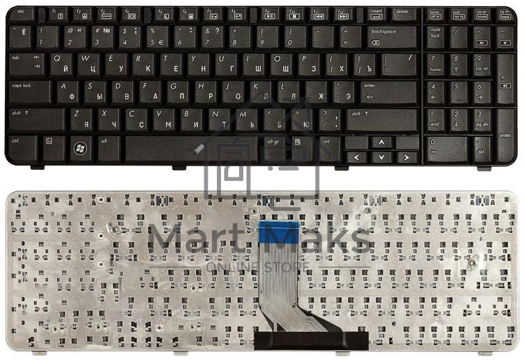 Клавиатура для ноутбука HP Compaq Presario CQ61 Pavilion G61 черная