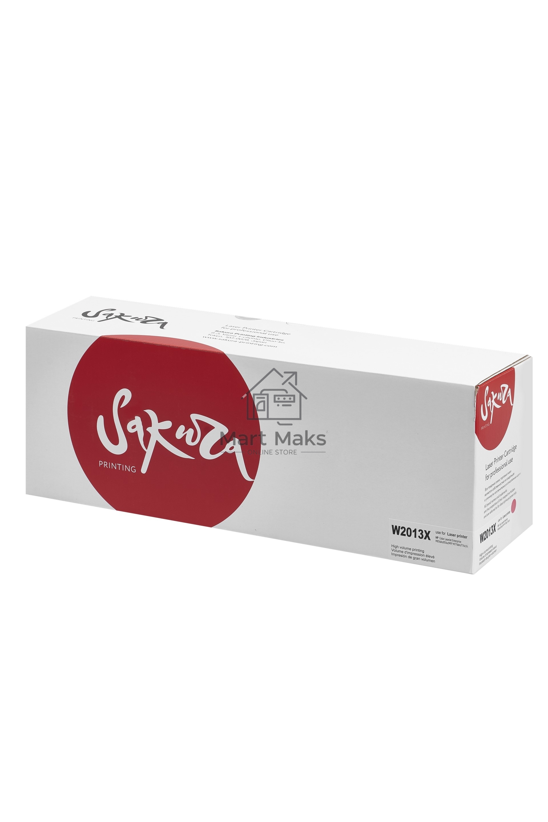 Картридж лазерный Sakura W2013X для HP Color LaserJet Enterprise M856dn/M776dn/MFP M776z/MFP M776zs, пурпурный, 29000 к.
