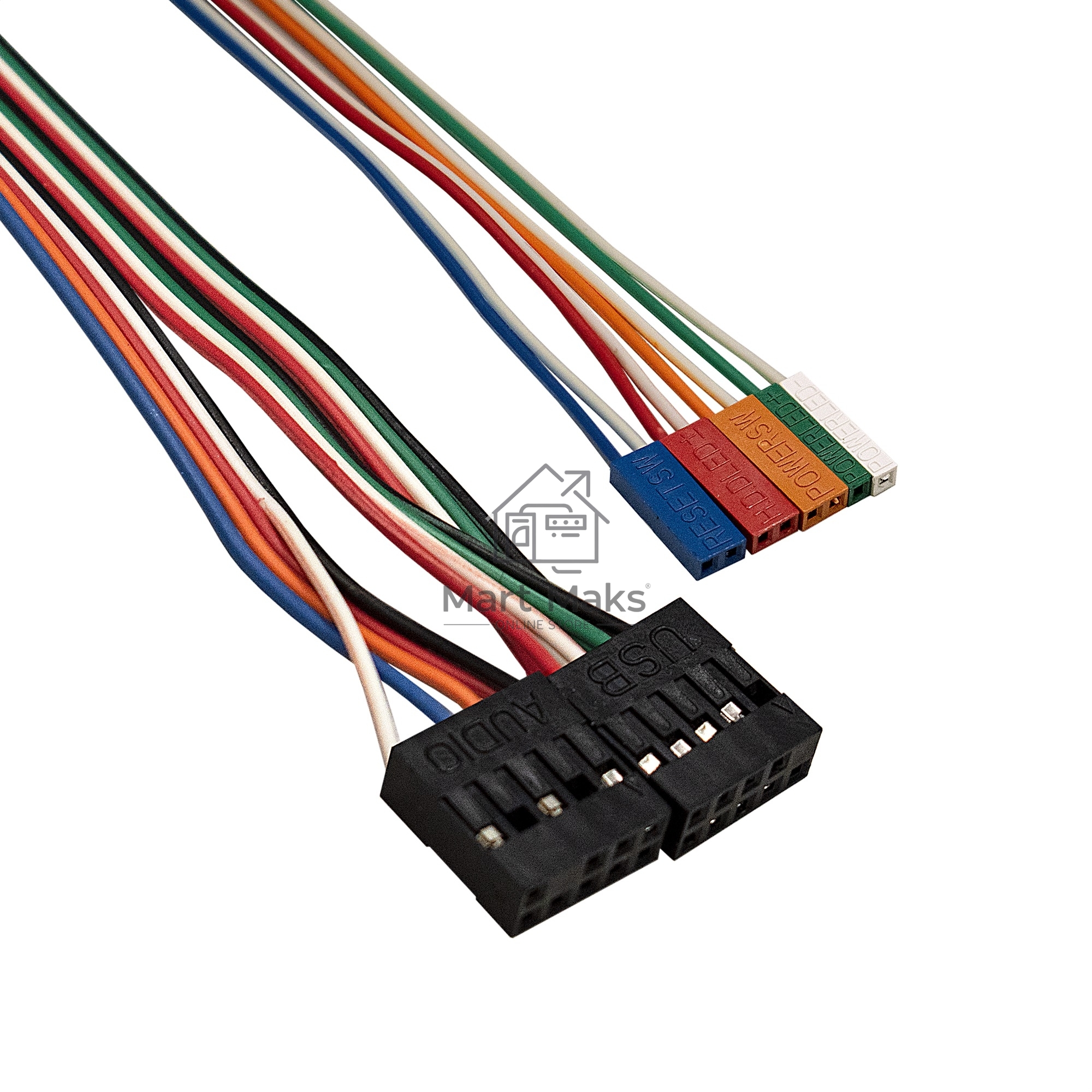 Компьютерный корпус Exegate EX284021RUS Minitower BA-201 Black, mATX, <AA500, 80mm>, 2*USB, Audio