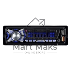 Автомагнитола Digma MCP-455, 1 DIN, Bluetooth, USB Type-A, AUX, пульт ДУ