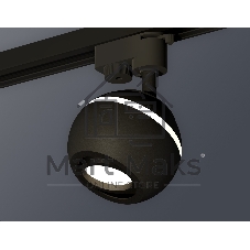 Светильник Ambrella light XT1102021 SBK/PBK черный песок/черный полированный MR16 GU5.3 LED 3W 4200K (A2521, C1102, N7002)