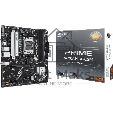 Материнская плата ASUS PRIME A620M-A-CSM, AM5, AMD A620, 4xDDR5, 4xSATA, 2xM.2, 1xPCIe 4.0 x16, 2xPCIe 3.0 x1, 1xVGA, 1xHDMI, 1xDP, 1x1Gb LAN, 2xUSB-A 5Gbps, 4xUSB-A 2.0, 3x3.5 мм, 7.1, mATX