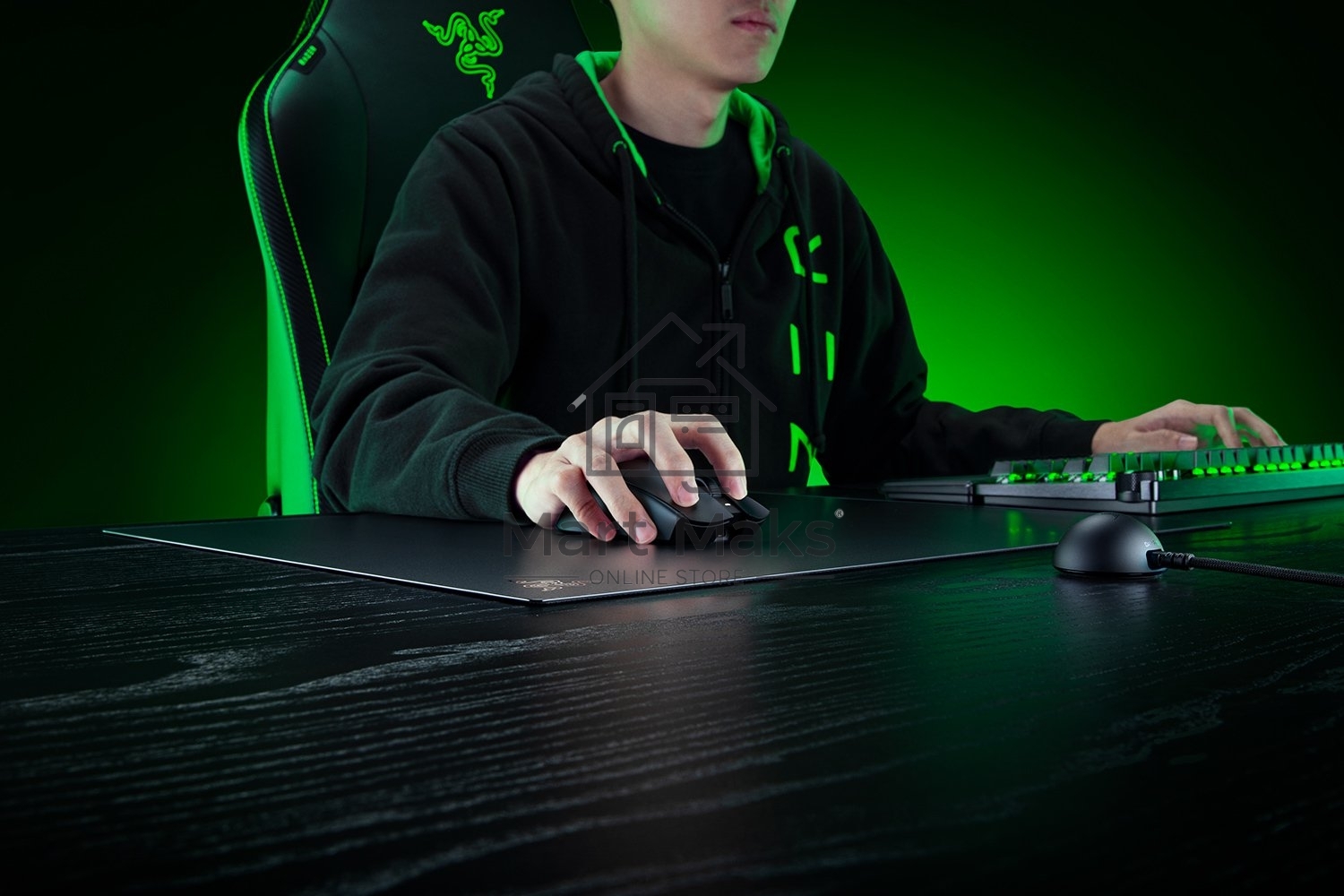 Игровой коврик для мыши Razer Atlas Pro - Black Mousepad/ Razer Atlas Pro - Black Mousepad
