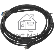 Кабель Buro BU-USB3.2-AC-3MB USB (m)-USB Type-C (m) 3м черный