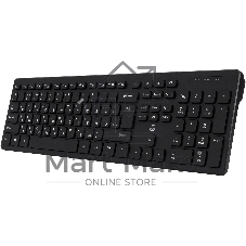 Клавиатура проводная Oklick K733, USB, черный