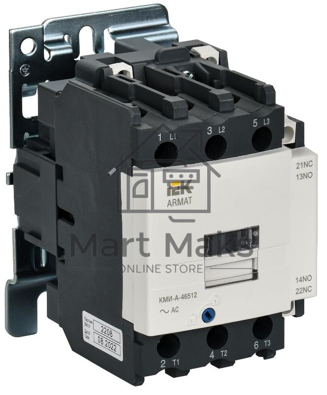 Контактор IEK ARMAT КМИ-А-46512 LC1D 65А 230В/АС3 1НО/1НЗ