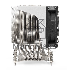 Кулер ExeGate ESNK-P0051AP4.PWM.4U.1700.Cu (Al+Cu, 4U, 5 тепл. трубок, LGA1954/1851/1700, TDP 265W, Fan 92mm, PWM, 1300-3800RPM, 2 ball bearing, 4pin, 40db, на винтах, с термопастой, RET)