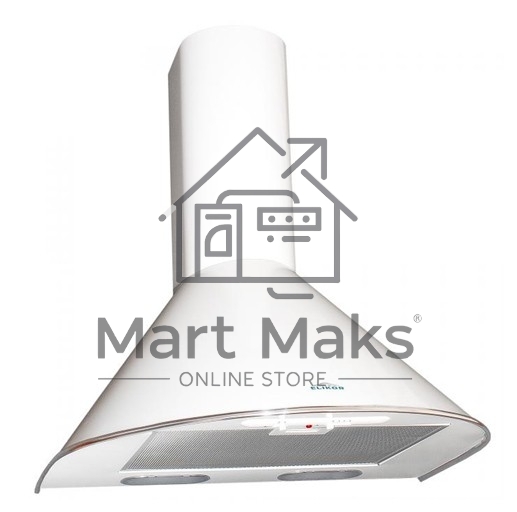 Вытяжка каминная Elikor Эпсилон 50П-430-П3Л белый/серебристый, 50 см, 430 куб. м/ч, 54 дБ