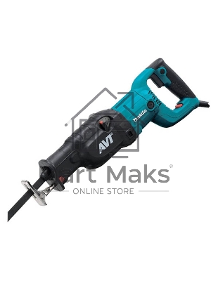 Пилы электрические цепные Makita JR3070CT Пила саб, 1510Вт,0-2800об\м,ход-32мм,рез-255мм,4.3кг,чем,АВТ