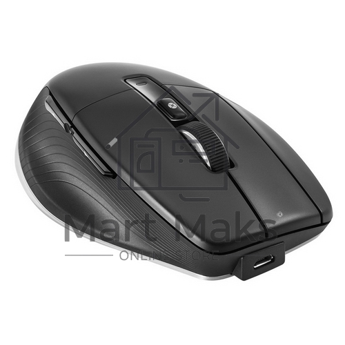 Мышь беспроводная/проводная 3Dconnexion CadMouse Pro Wireless Left (3DX-700079) черный, 7200 dpi, радиоканал, Bluetooth, USB Type-C, кнопки - 7