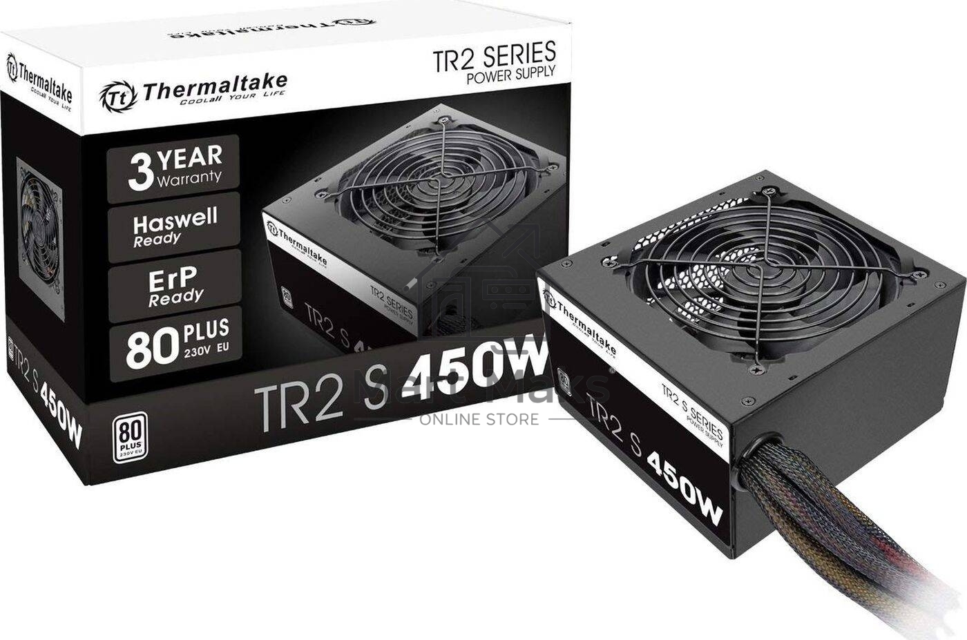 Блок питания Thermaltake TR2 S 700W (PS-TRS-0700NPCWEU-2), 700Вт, 80 PLUS, 120мм, черный