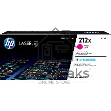 Картридж лазерный Cartridge HP 212X для CLJ Enterprise M554/M555/M578, пурпурный (10 000 стр.)