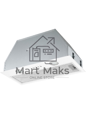 Вытяжка встраиваемая Maunfeld Trapeze 602M белый, 60 см, 1150 куб. м/ч, 54 дБ