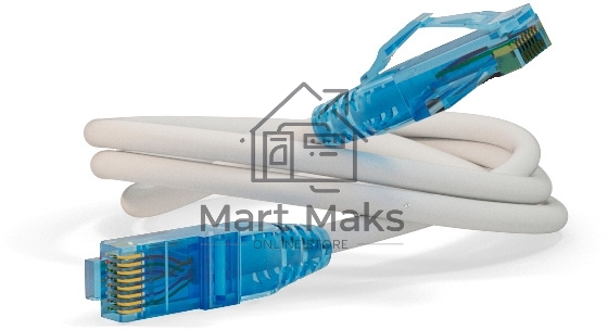 Патч-корд Hyperline U/UTP, Cat.6, LSZH, 1.5 м, белый