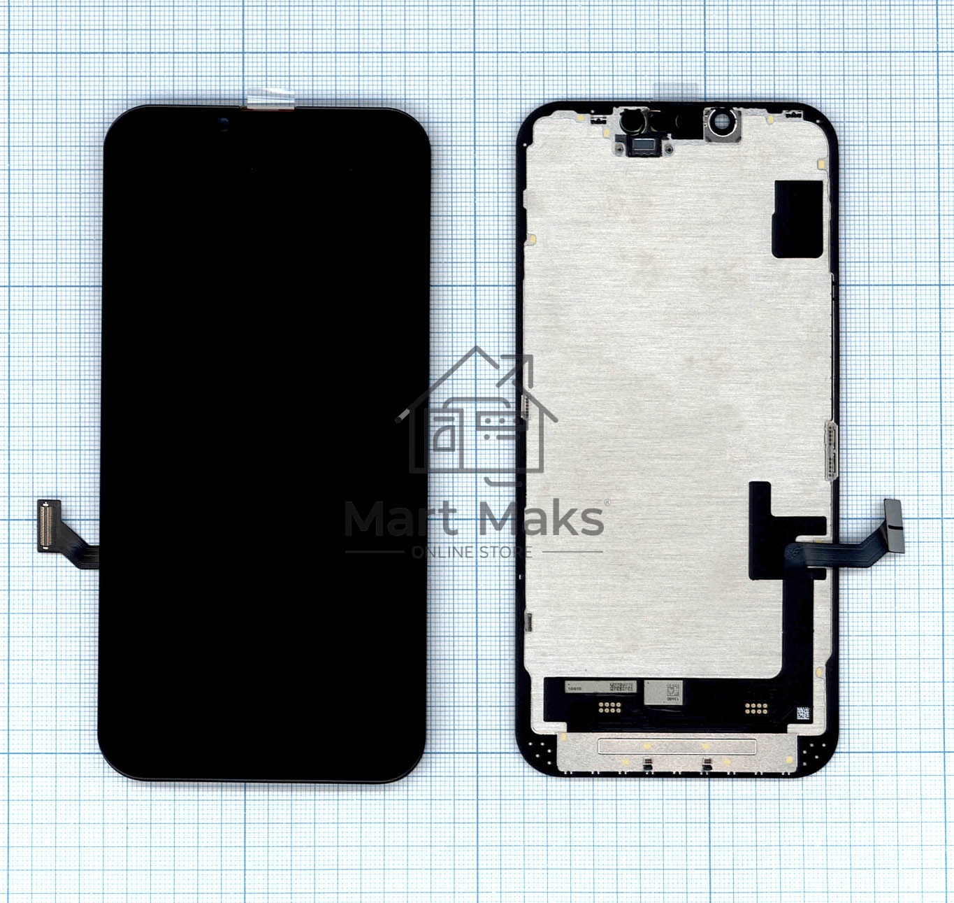 Дисплей (модуль) для Apple iPhone 14 в сборе с тачскрином (TFT), черный