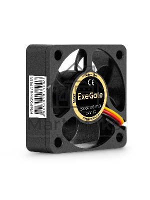 Вентилятор для корпуса ExeGate EX05015S3P-24 черный, 50 мм, 7000 об/мин, 36.8 дБ, 3 pin
