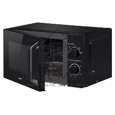 Микроволновая печь BBK 20MWS-760M/B черный, 20 л, 700 Вт, переключатели - поворотный мехинизм
