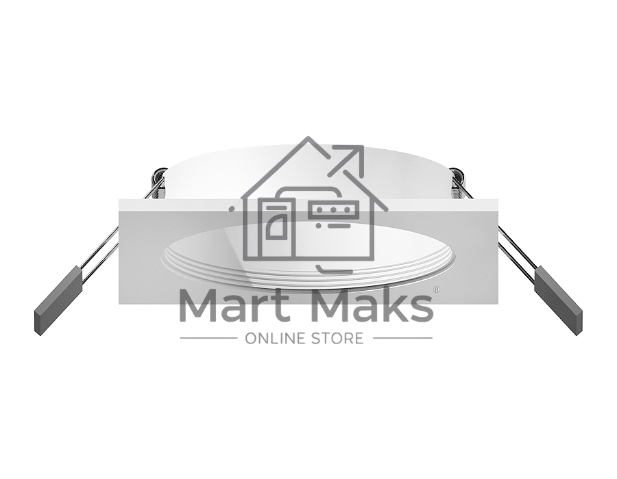 Корпус светильника C6520 SWH белый песок 80*80*H25mm MR16 GU5.3