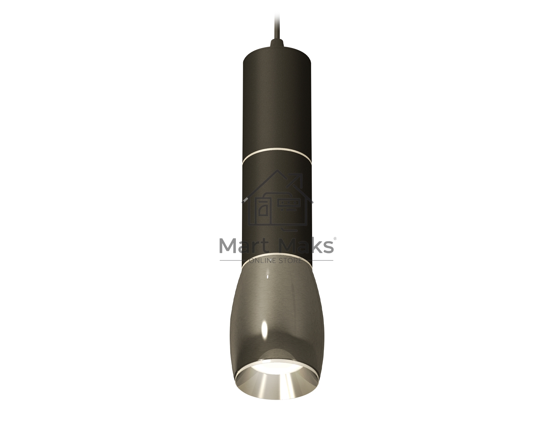 Светильник Ambrella Light XP1123010 DCH/SBK/PSL черный хром/черный песок/серебро полированное MR16 GU5.3