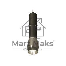 Светильник Ambrella Light XP1123010 DCH/SBK/PSL черный хром/черный песок/серебро полированное MR16 GU5.3
