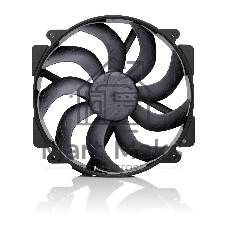 Вентилятор корпусной Noctua NF-A14x25r G2 PWM chromax.black, 140 мм, 1500 об/мин, 22.8 дБ, 4-pin PWM, без подсветки, черный