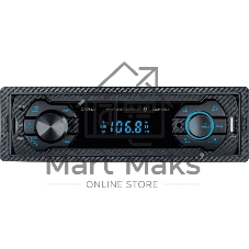 Автомагнитола Digma MCP-226B, 1 DIN, USB Type-A, AUX