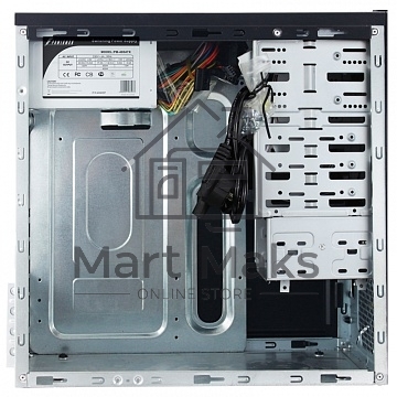 Компьютерный корпус MidiTower Powerman ES861 Black PM-450ATX 4*USB 2.0 Audio mATX