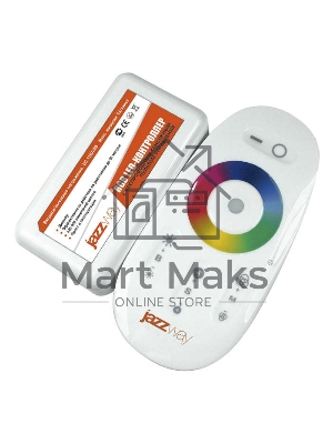 Контроллер RGB PRC-4000HF WH 12/24В 216/432Вт бел. JazzWay 1007957 Контроллер RGB PRC-4000HF WH 12/24В 216/432Вт бел. JazzWay 1007957