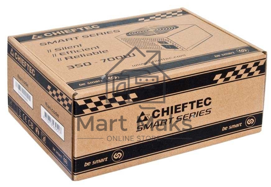 Блок питания Chieftec RTL GPS-600A8, 600Вт, 80 PLUS, 120мм, черный