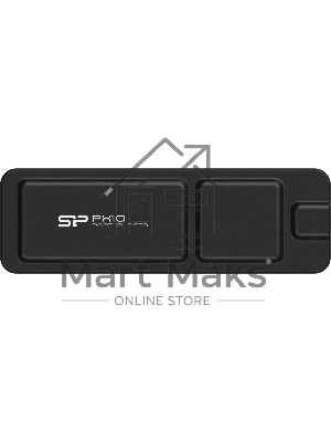 Внешний SSD 4Tb Silicon Power PX10, External, USB TypeC 3.2, черный, read/write 1050/1050 Mb/s