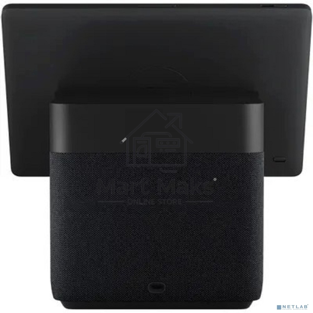 Умная колонка с дисплеем Яндекс Станция Дуо Макс, Zigbee, 60Вт, с голосовым ассистентом Алиса на YaGPT, черный (YNDX-00055BLK)