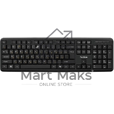 Комплект клавиатура+мышь ExeGate MK150 проводной, USB, 1200 DPI, чёрный