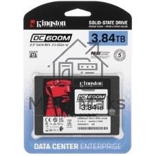 Накопитель SSD Kingston SSD DC600M, 3840Gb, SATA III, 2.5