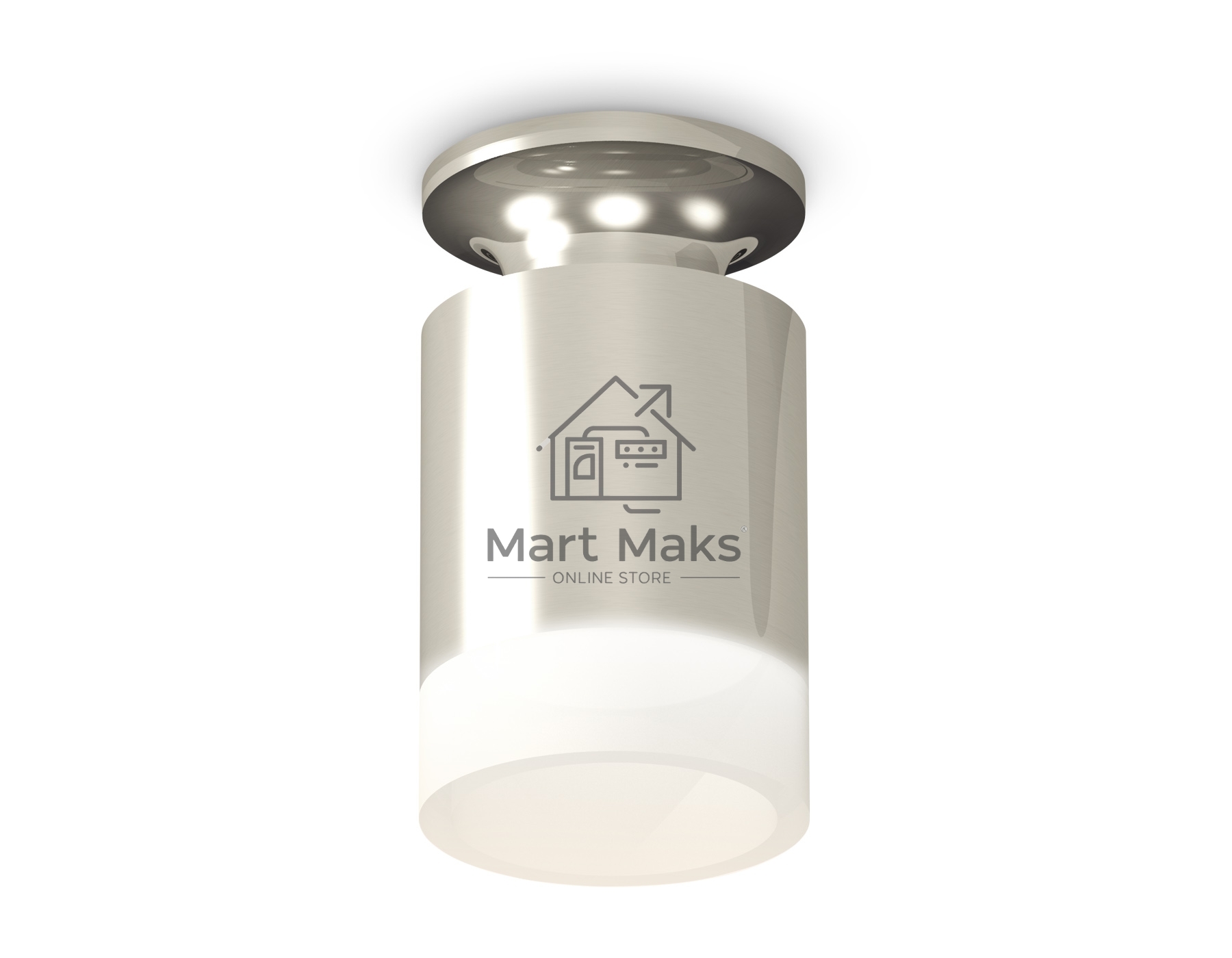 Светильник Ambrella Light XS6305044 PSL/FR серебро полированное/белый матовый MR16 GU5.3 (N6903, C6305, N6248)