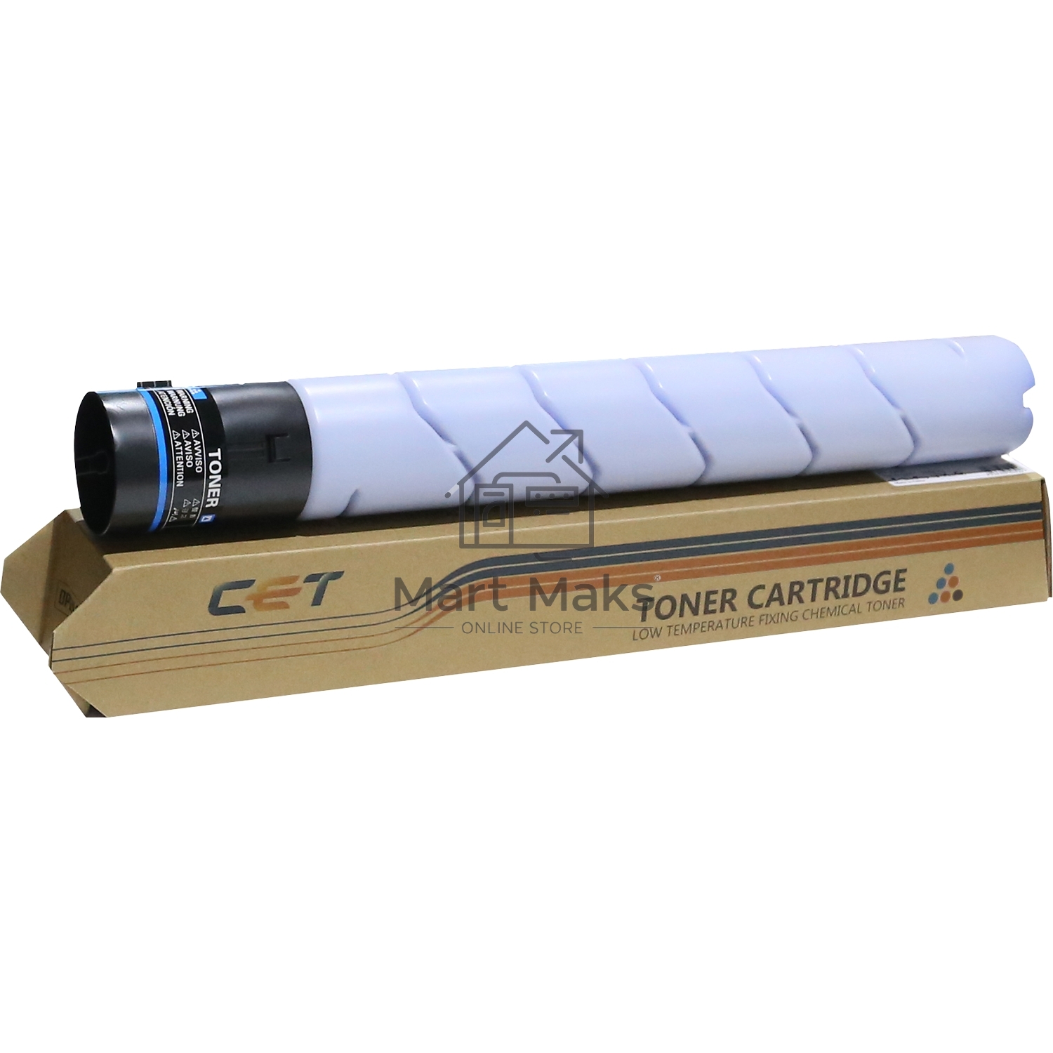 Картридж лазерный CET (CPT, CE28) для Konica Minolta Bizhub C227i Cyan, 404г